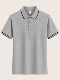 Clayside Club premium women's tennis polo shirt with tailored fit and contrast tipped collar