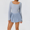Women's premium court performance dress designed for tennis movement, breathable comfort, and elevated athletic lifestyle fashion.