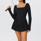 Premium women's tennis dress featuring a sleek athletic silhouette, breathable comfort, and elevated performance styling for tennis.
