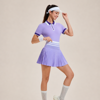 Elegant women’s tennis match dress built for dynamic movement, lightweight comfort, and classic court styling.
