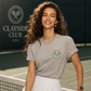 Gray Clayside tennis lifestyle shirt styled for premium sport-inspired wear.